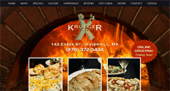 Desktop Screenshot of kruegerflatbread.com